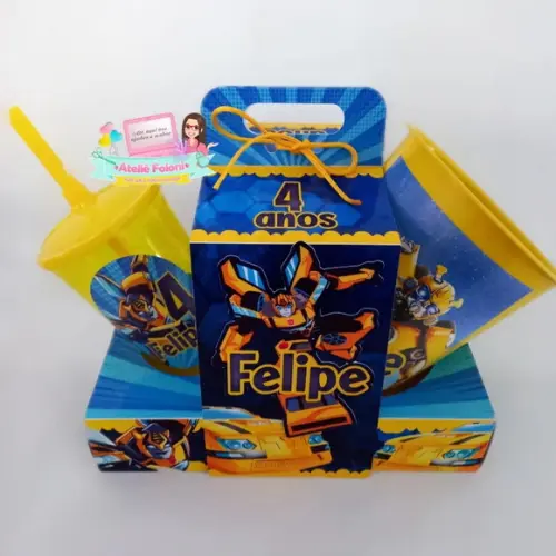 Kit Cineminha Bumblebee com Alça