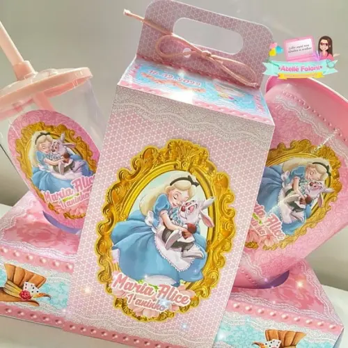 Kit Cineminha na Caixa Alice com Alça