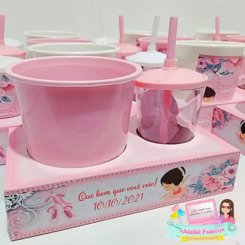 Kit Cineminha na caixa Bailarina