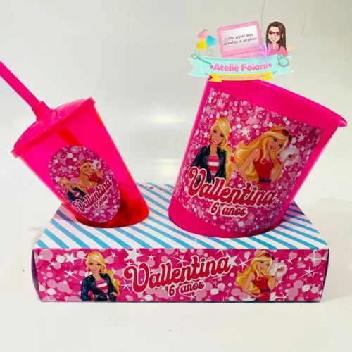 Kit Cineminha na Caixa Barbie