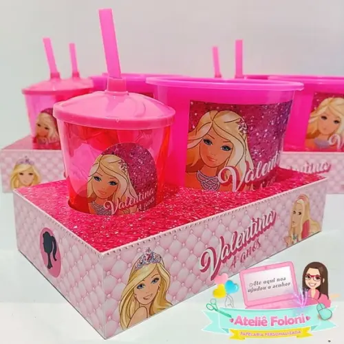 Kit Cineminha na Caixa Barbie