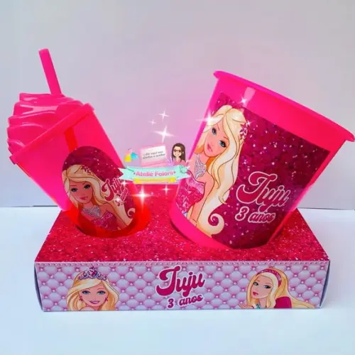 Kit Cineminha na Caixa Barbie e Ken