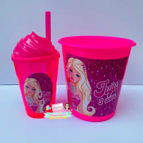 Kit Cineminha na Caixa Barbie e Ken