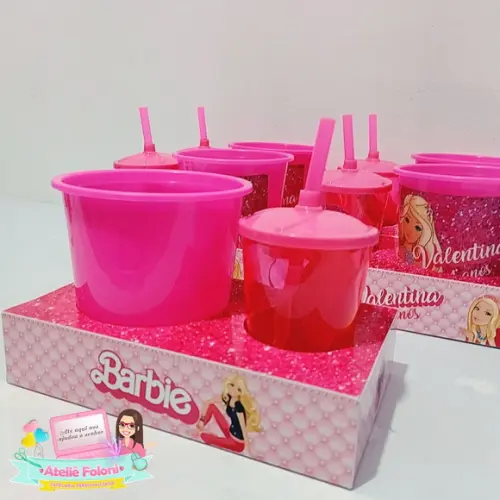 Kit Cineminha na Caixa Barbie e Ken
