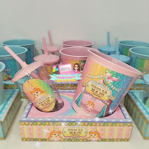 Kit Cineminha na caixa Circo Candy
