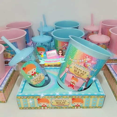 Kit Cineminha na caixa Circo Candy