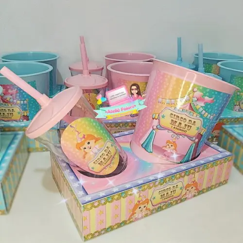 Kit Cineminha na caixa Circo Candy