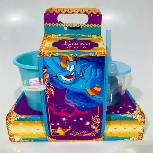 Kit Cineminha na Caixa com Alça Aladdin