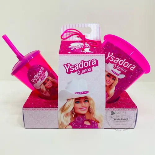 Kit Cineminha na Caixa com Alça Barbie Boiadeira
