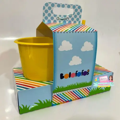 Kit Cineminha na Caixa com Alça Bolofofos
