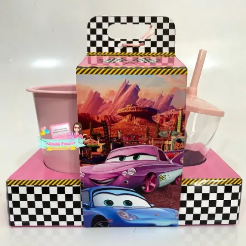 Kit Cineminha na Caixa com Alça Carros