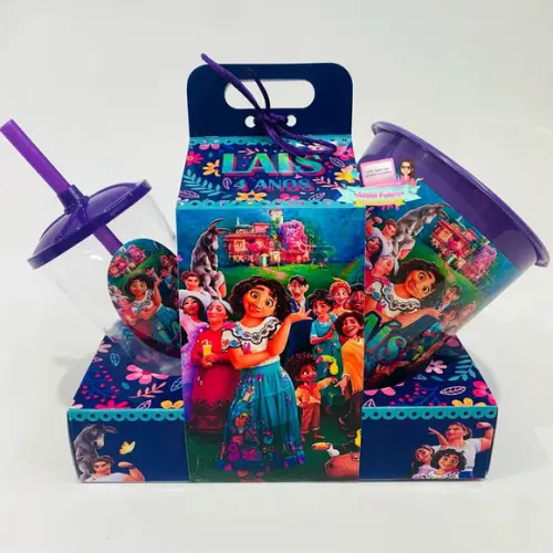Kit Cineminha na Caixa com Alça Encanto