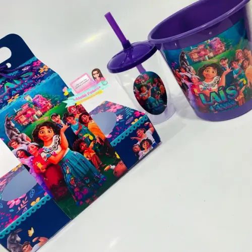 Kit Cineminha na Caixa com Alça Encanto