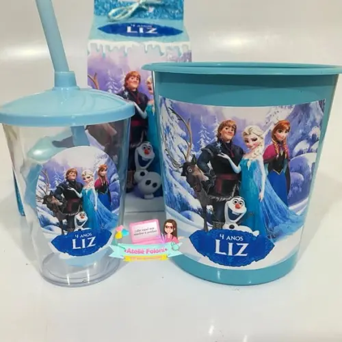 Kit Cineminha na Caixa com Alça Frozen 1