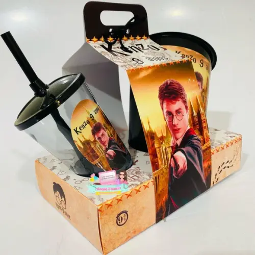 Kit Cineminha na Caixa com Alça Harry Potter