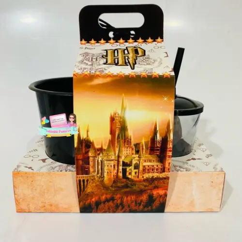 Kit Cineminha na Caixa com Alça Harry Potter