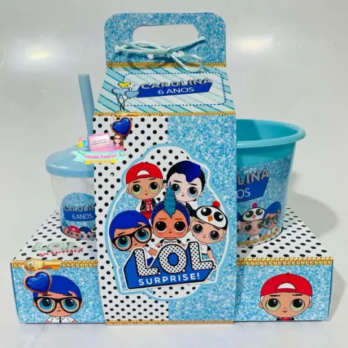 Kit Cineminha na Caixa com Alça Lol Surprise
