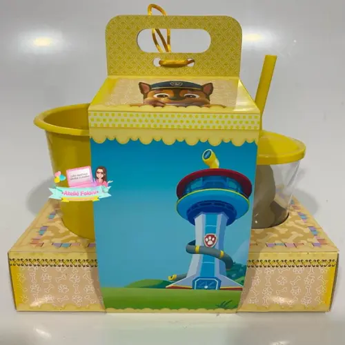 Kit Cineminha na Caixa com Alça Patrulha Canina