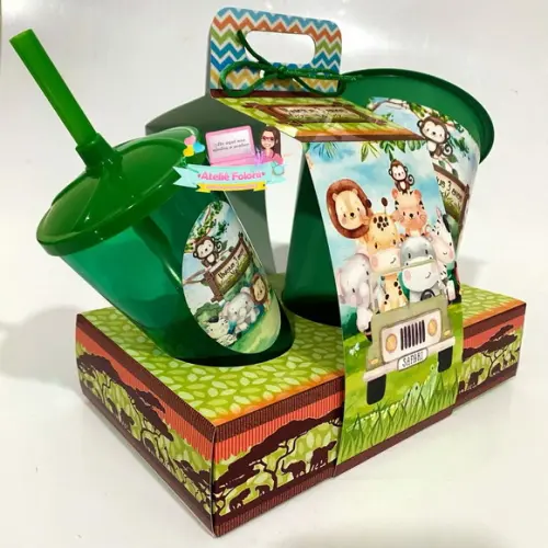 Kit Cineminha na Caixa com Alça Safari
