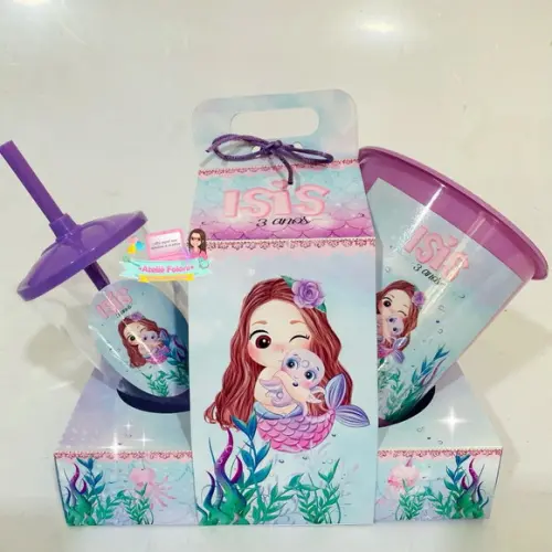Kit Cineminha na Caixa com Alça Sereia