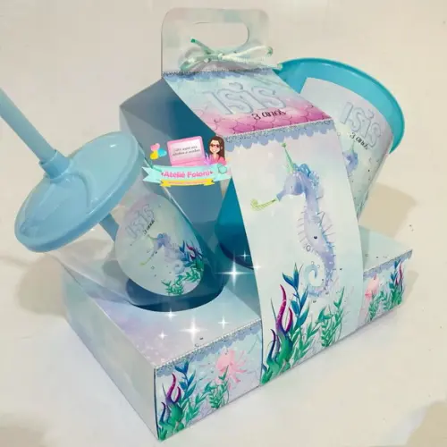 Kit Cineminha na Caixa com Alça Sereia