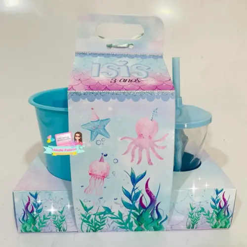 Kit Cineminha na Caixa com Alça Sereia