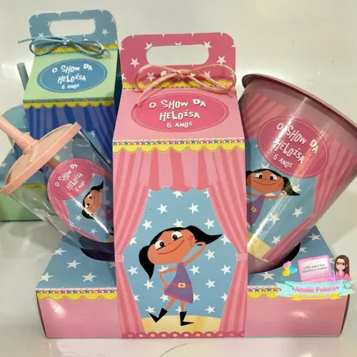 Kit Cineminha na Caixa com Alça Show da Luna Candy