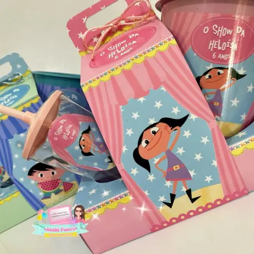 Kit Cineminha na Caixa com Alça Show da Luna Candy