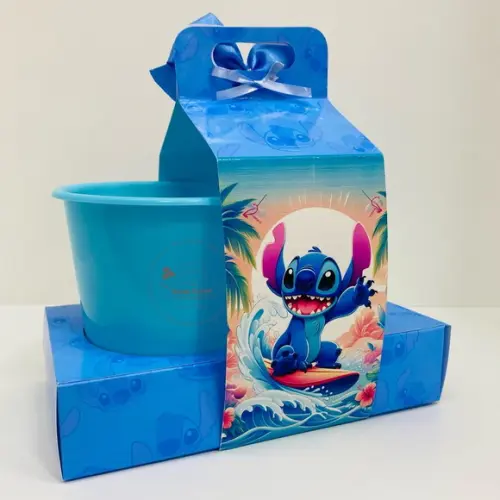 Kit Cineminha na Caixa com Alça Stitch