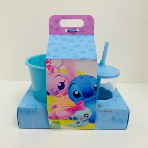 Kit Cineminha na Caixa com Alça Stitch