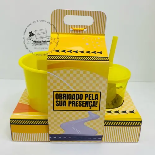 Kit Cineminha na Caixa com Alça Trator