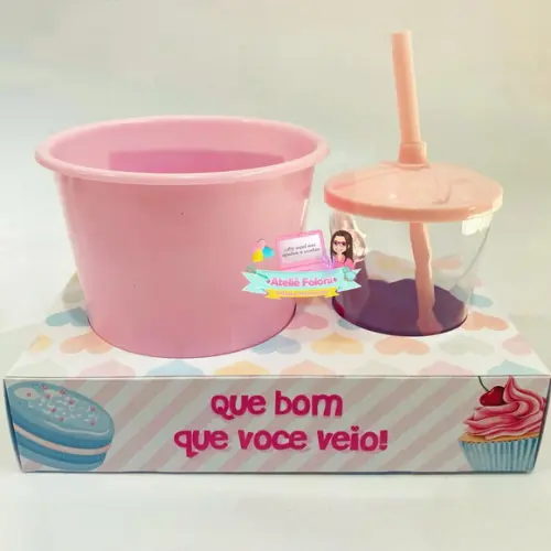 Kit Cineminha na Caixa Confeitaria/doces