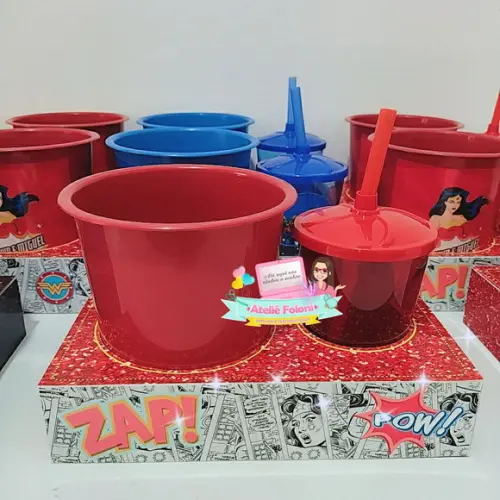 Kit Cineminha na caixa heróis