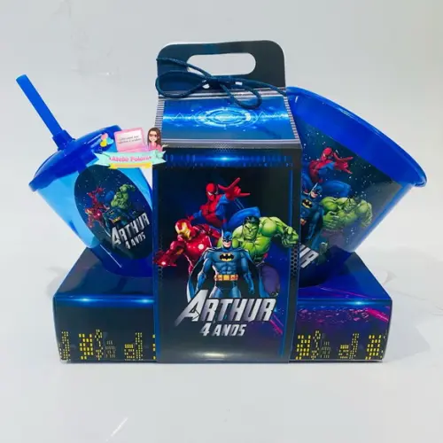 Kit Cineminha na Caixa Heróis