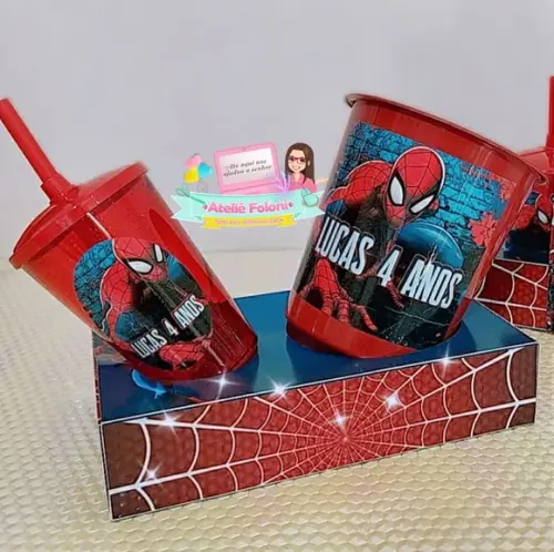 Kit Cineminha na Caixa Homem Aranha
