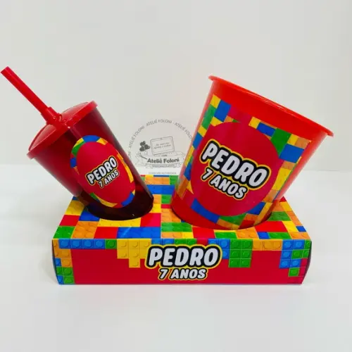 Kit Cineminha na Caixa Lego