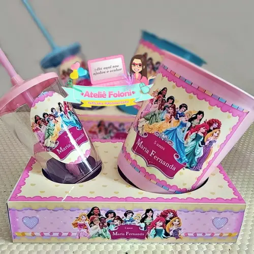 Kit Cineminha na Caixa Princesas sem Alça