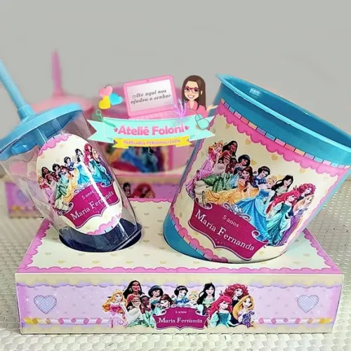 Kit Cineminha na Caixa Princesas sem Alça