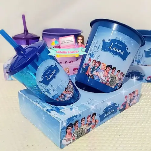 Kit Cineminha Na Caixa Realeza