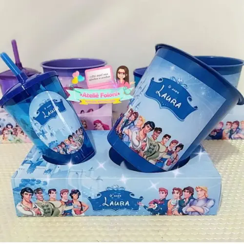 Kit Cineminha Na Caixa Realeza