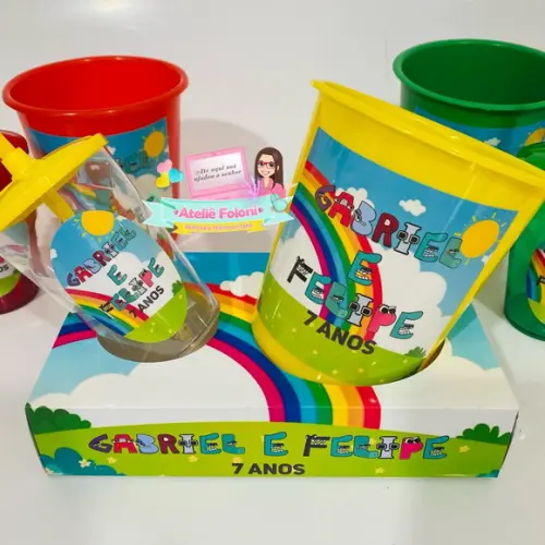 Kit Cineminha na Caixa sem Alça Alfabeto Lore