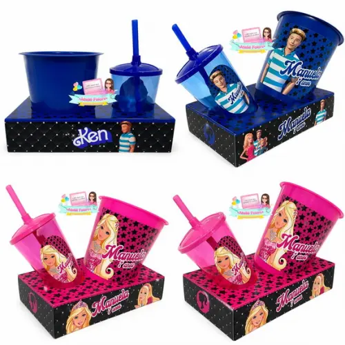Kit Cineminha na Caixa sem Alça Barbie
