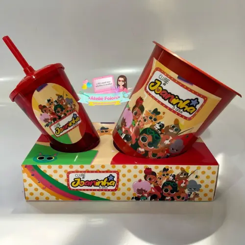 Kit Cineminha na Caixa sem Alça Clube da