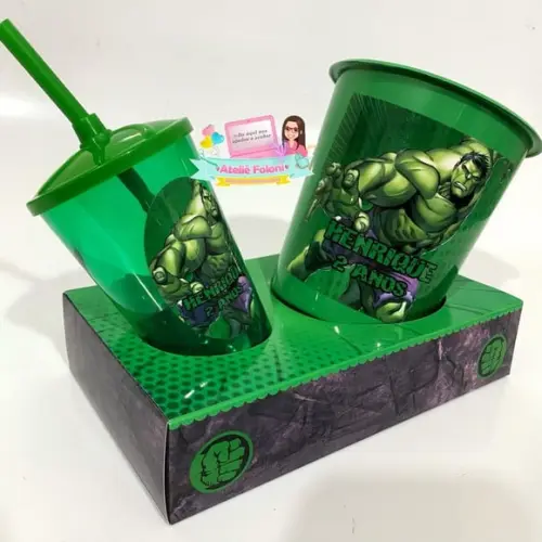 Kit Cineminha na Caixa sem Alça Hulk