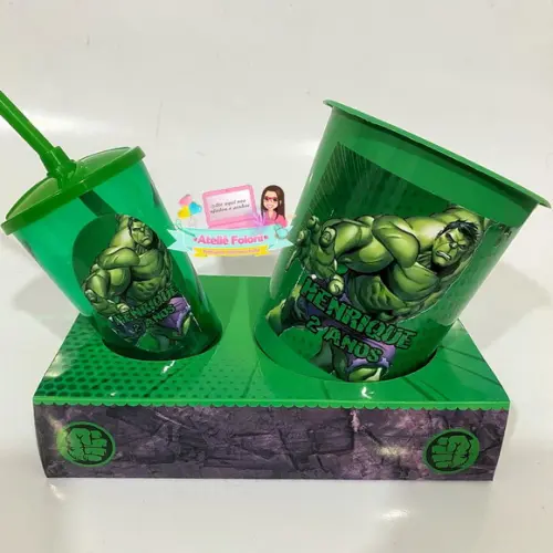 Kit Cineminha na Caixa sem Alça Hulk