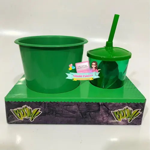 Kit Cineminha na Caixa sem Alça Hulk