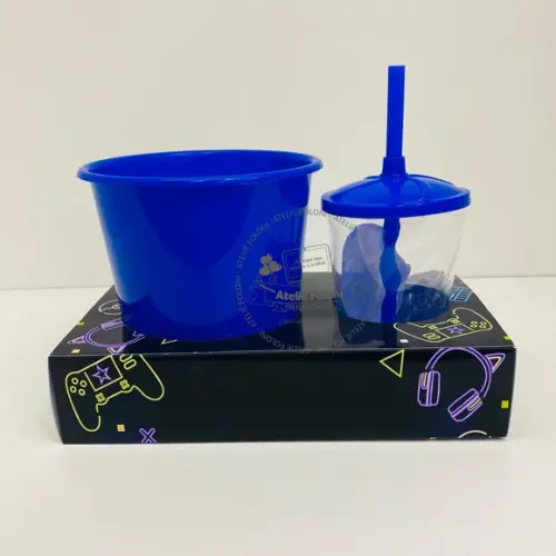 Kit Cineminha na Caixa sem Alça Vídeo Game