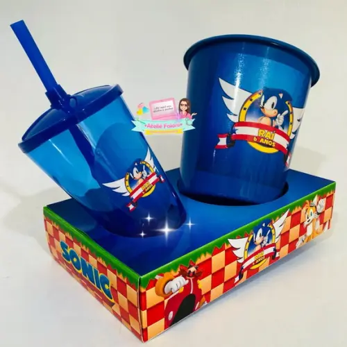 Kit Cineminha na Caixa Sonic