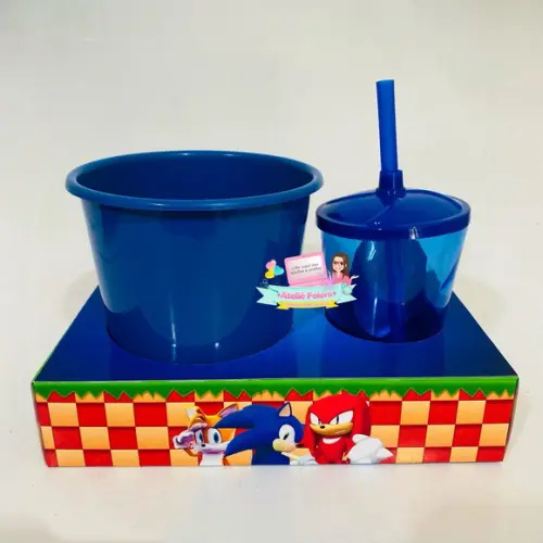 Kit Cineminha na Caixa Sonic