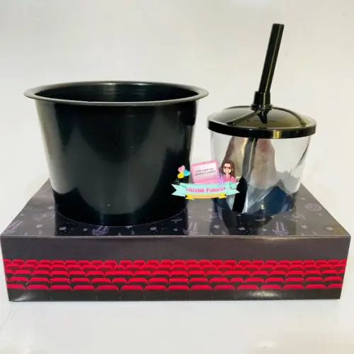 Kit Cineminha na Caixa Tema Cinema